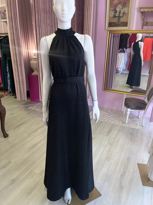 HEIKE DRESS IN BLACK