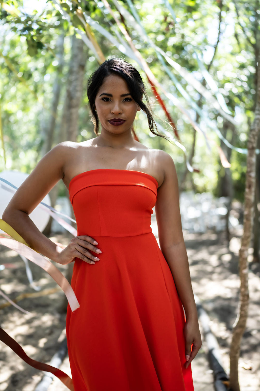 ZOE BOOBTUBE DRESS