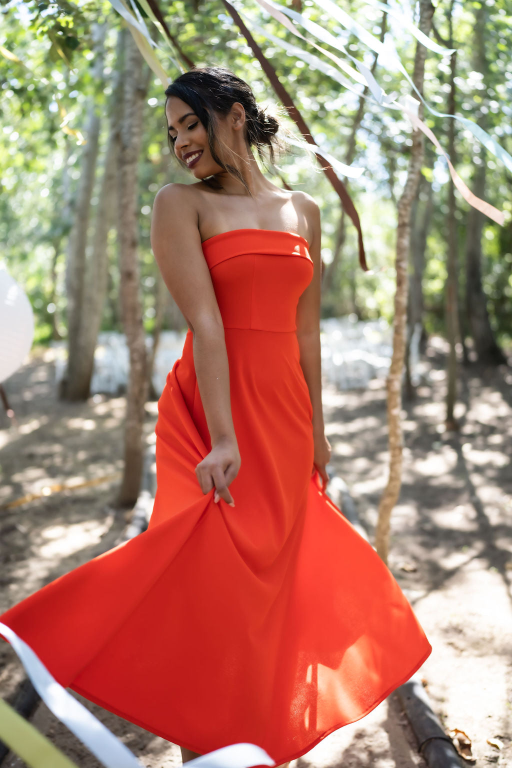 ZOE BOOBTUBE DRESS