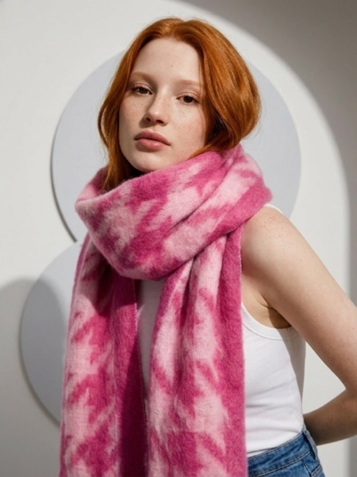 Cotton Candy Scarf