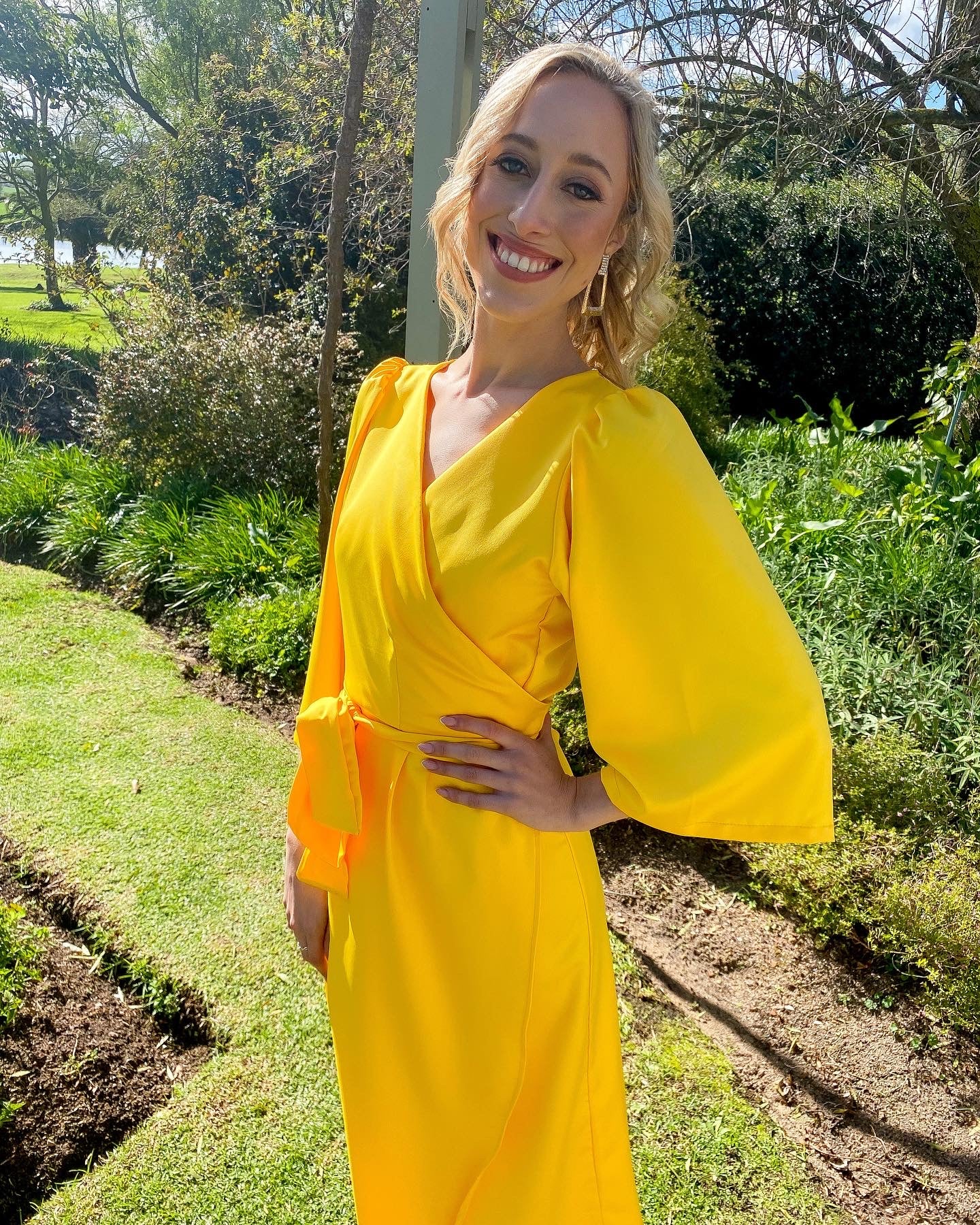 CARMEN MAXI WRAP DRESS