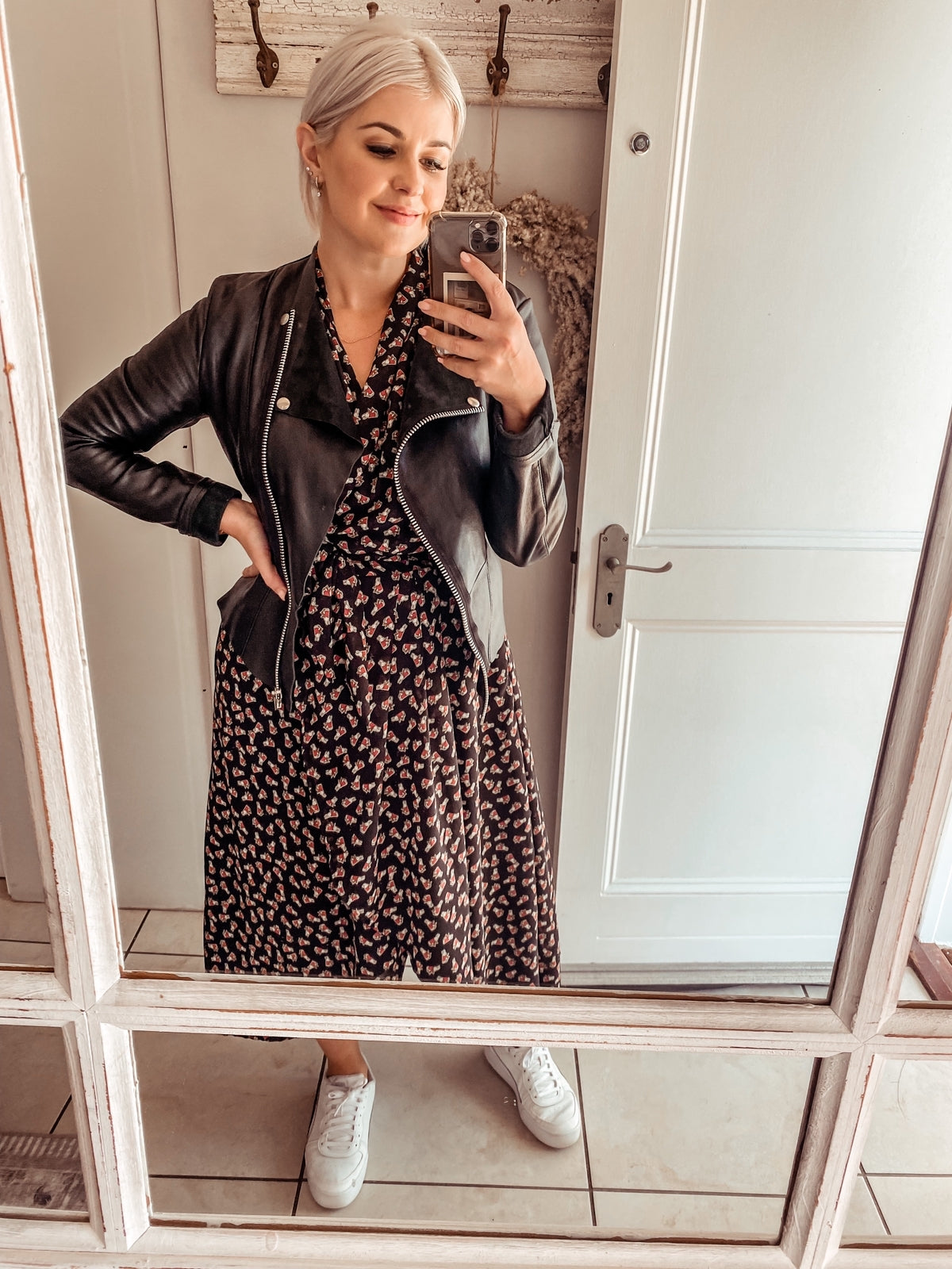 Rabbit wrap dress