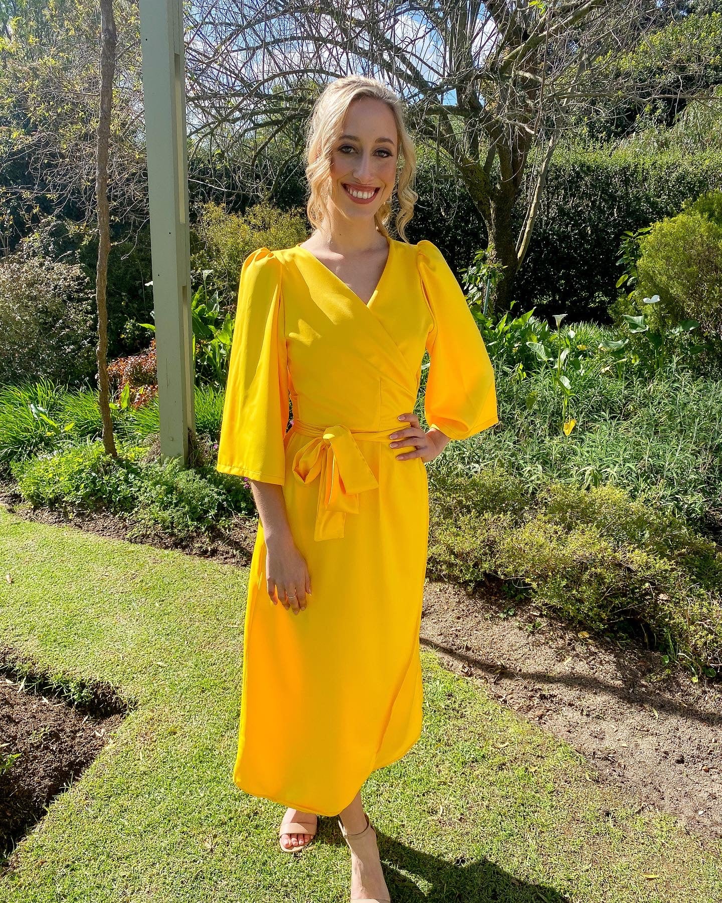 CARMEN MAXI WRAP DRESS