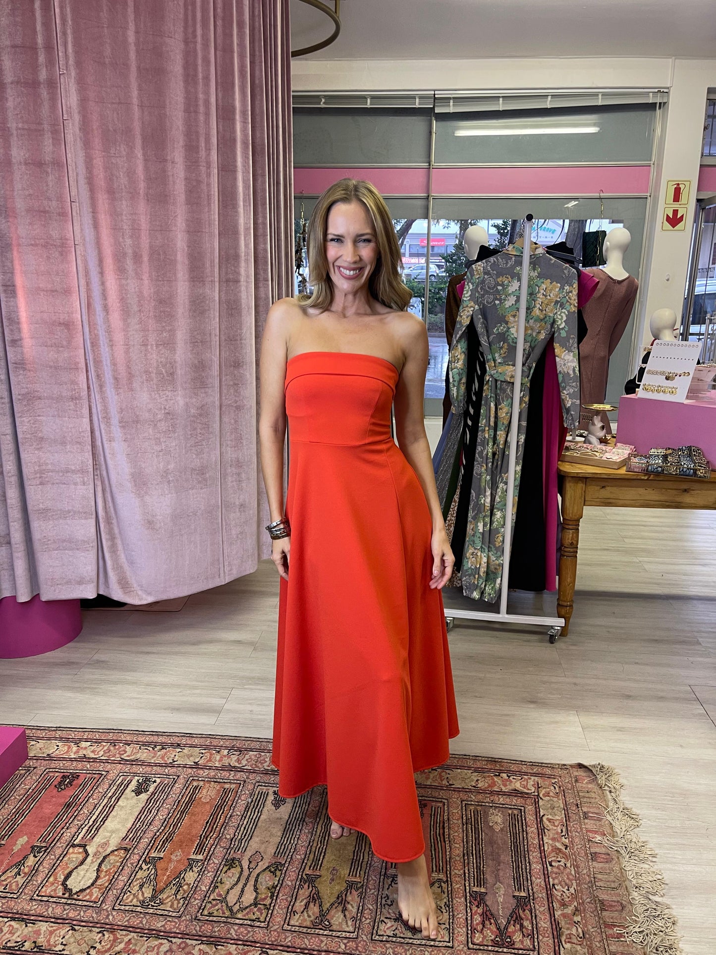 ZOE BOOBTUBE DRESS