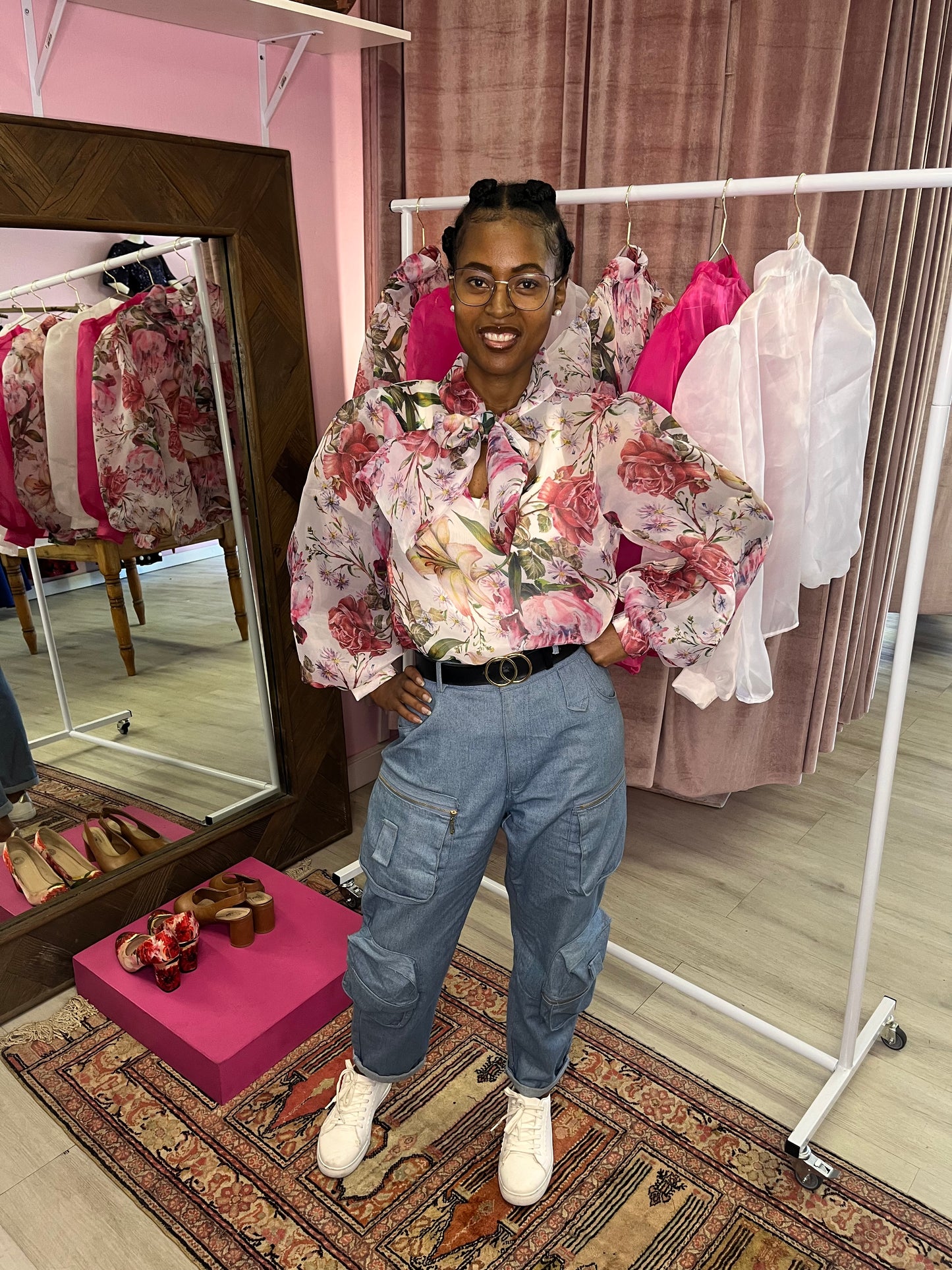 REESE ORGANDY BLOUSE