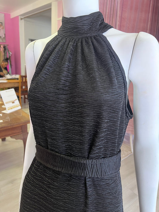 HEIKE DRESS IN BLACK