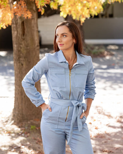 Cloud Blue Boilersuit