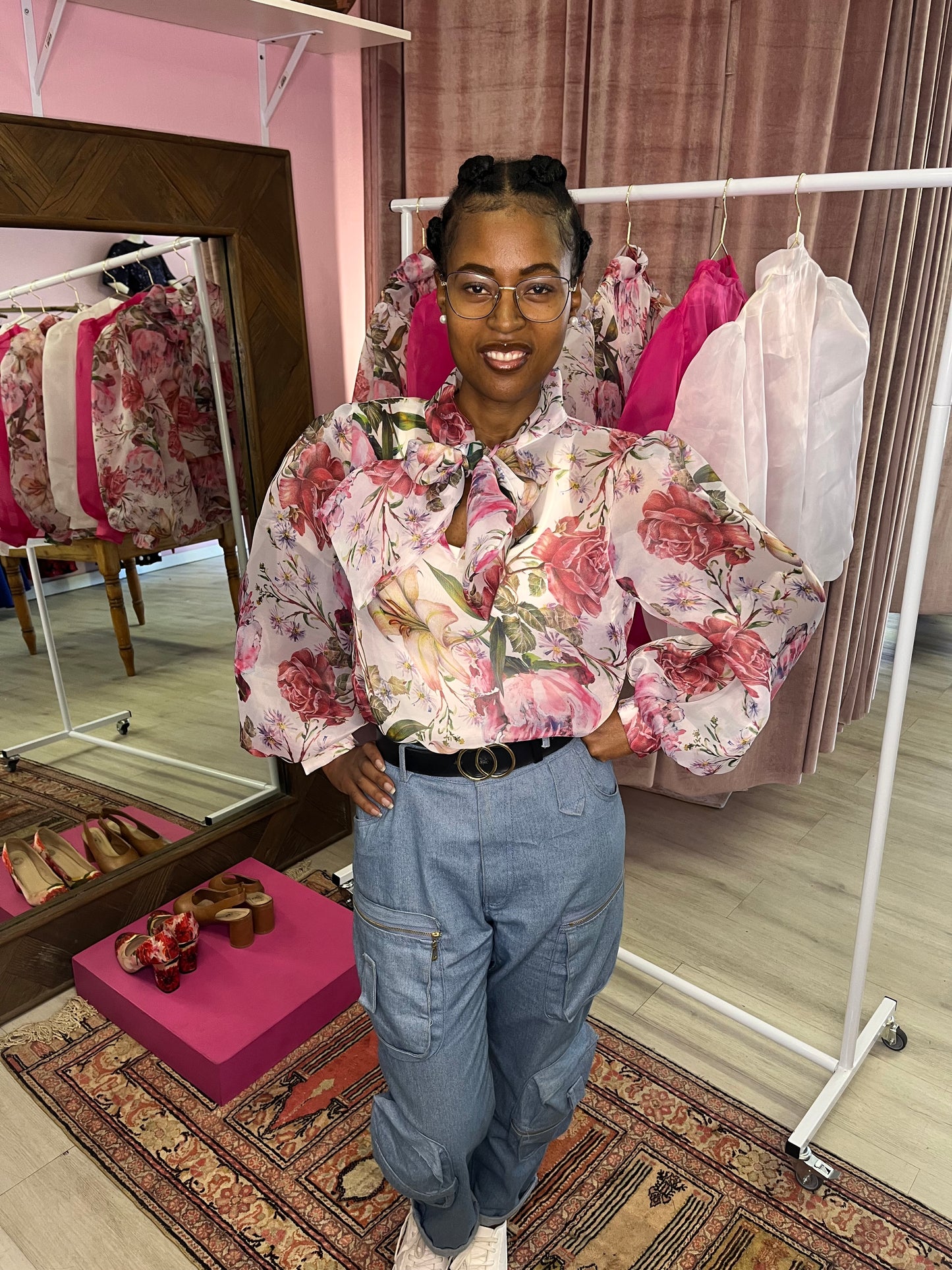REESE ORGANDY BLOUSE