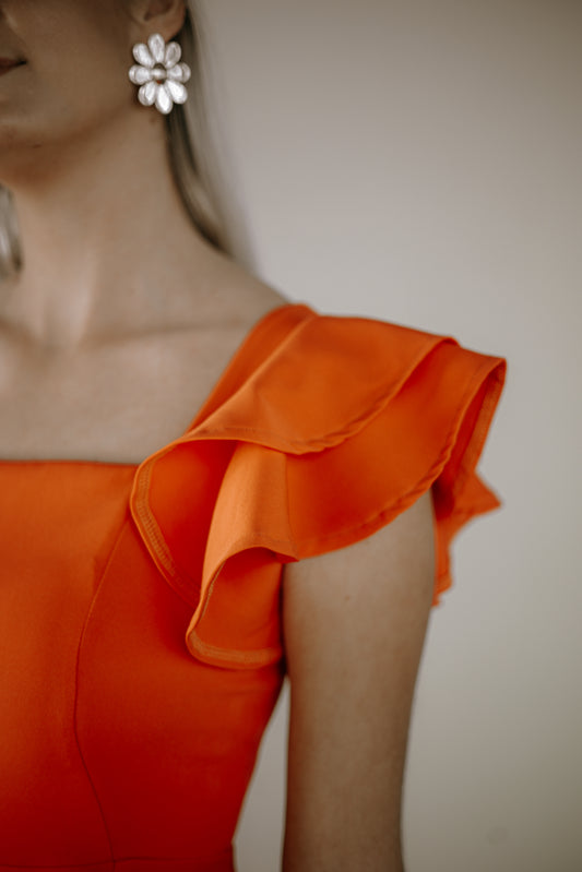 KIMBERLEY DRESS IN ORANGE