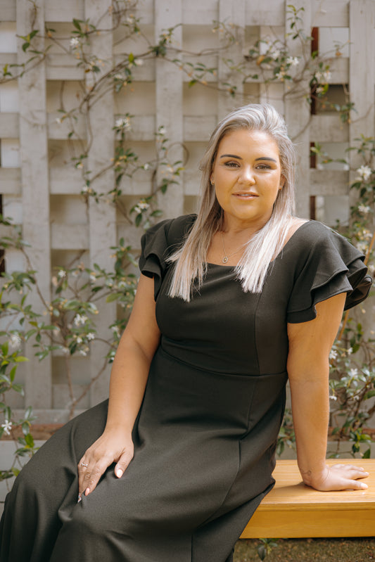 KIMBERLEY DRESS IN BLACK