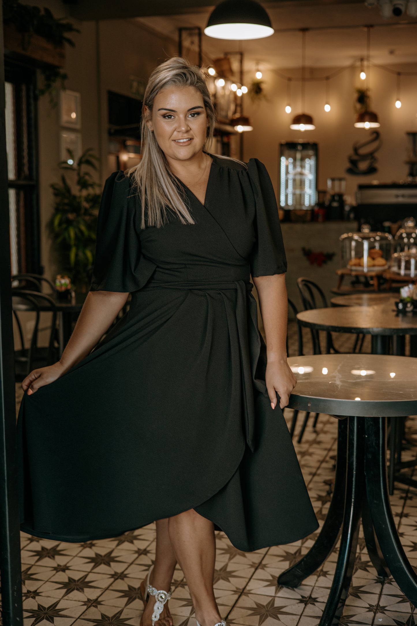 CLASSIC MEL WRAP DRESS