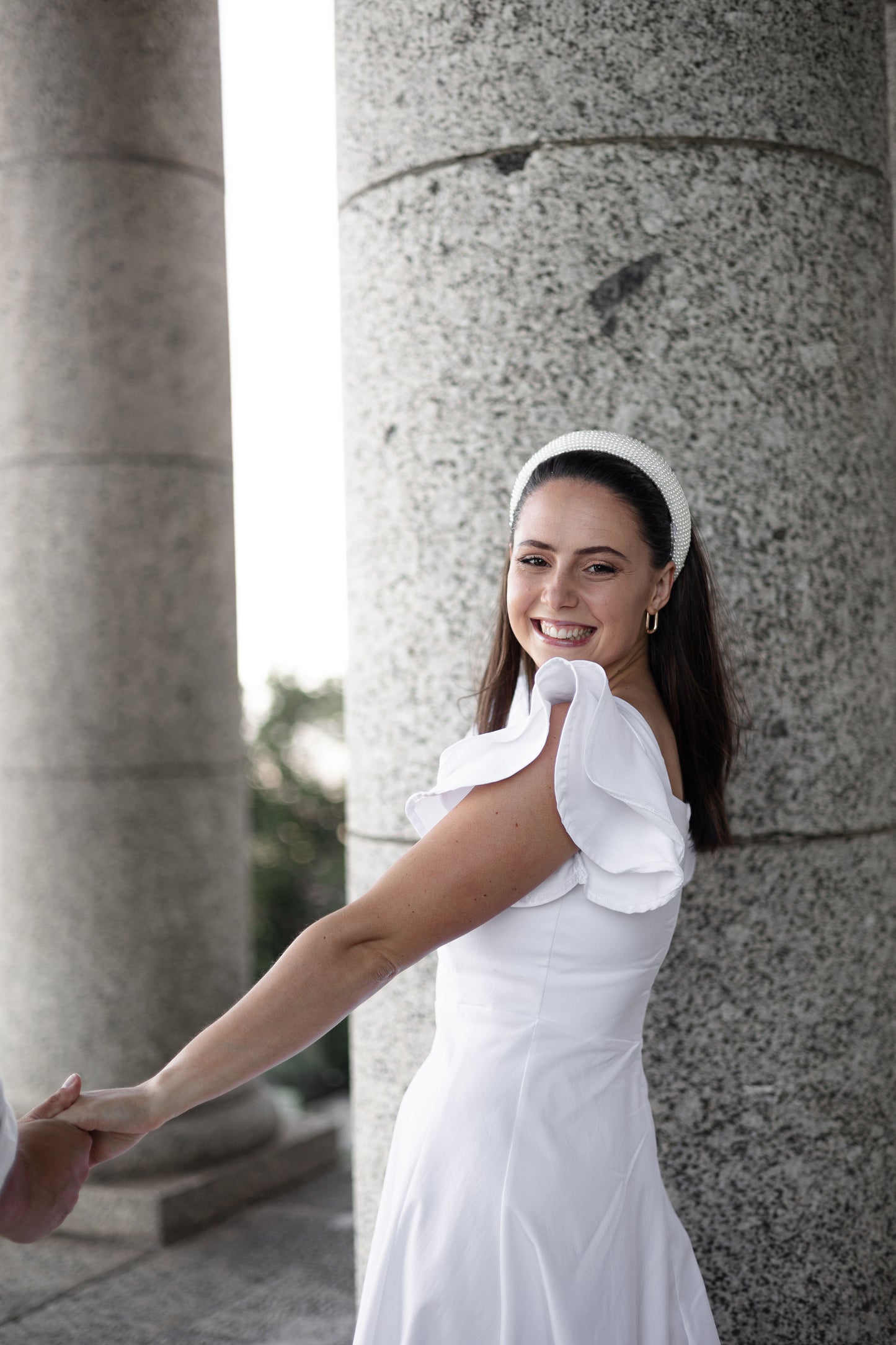 KIMBERLEY DRESS IN WHITE