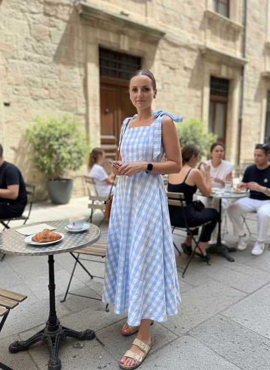 Blueberry Afternoon Dress