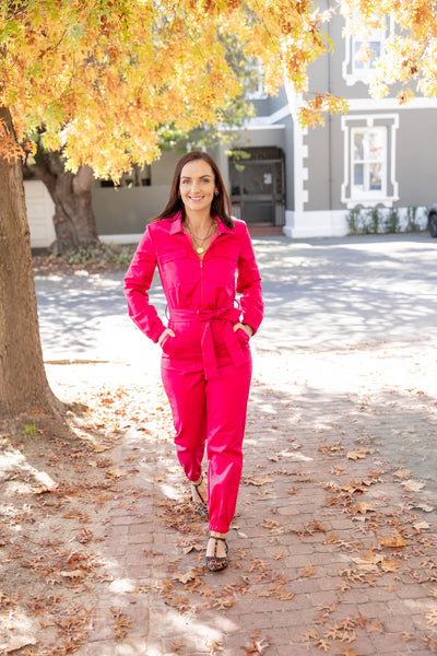 Hot Pink Boilersuit