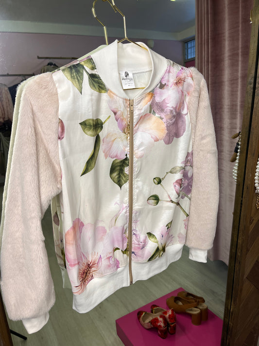Soft Floral bomber