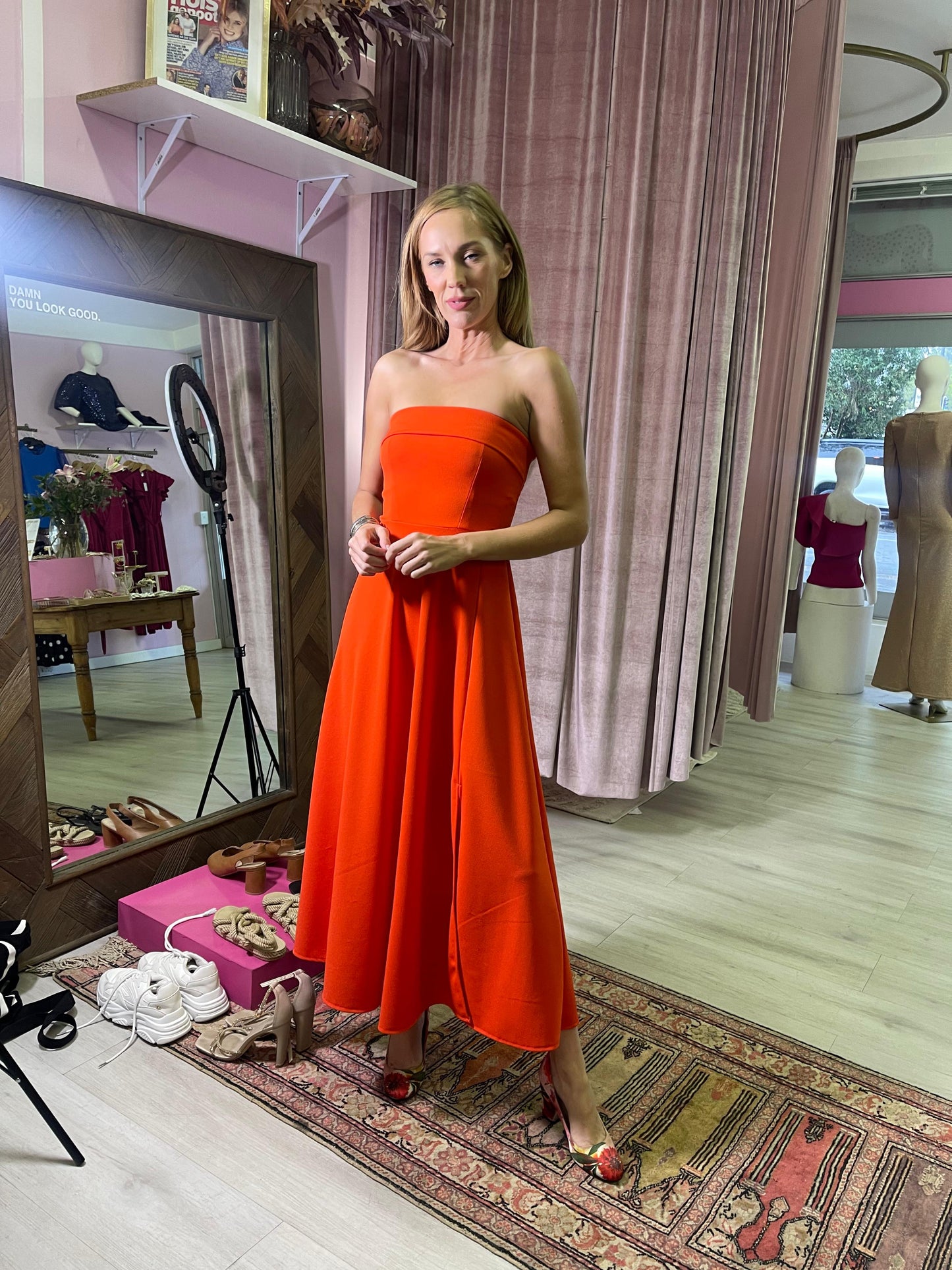 ZOE BOOBTUBE DRESS