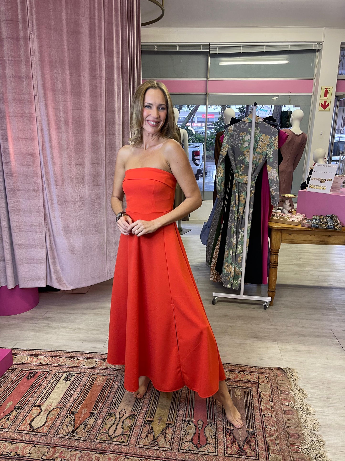ZOE BOOBTUBE DRESS