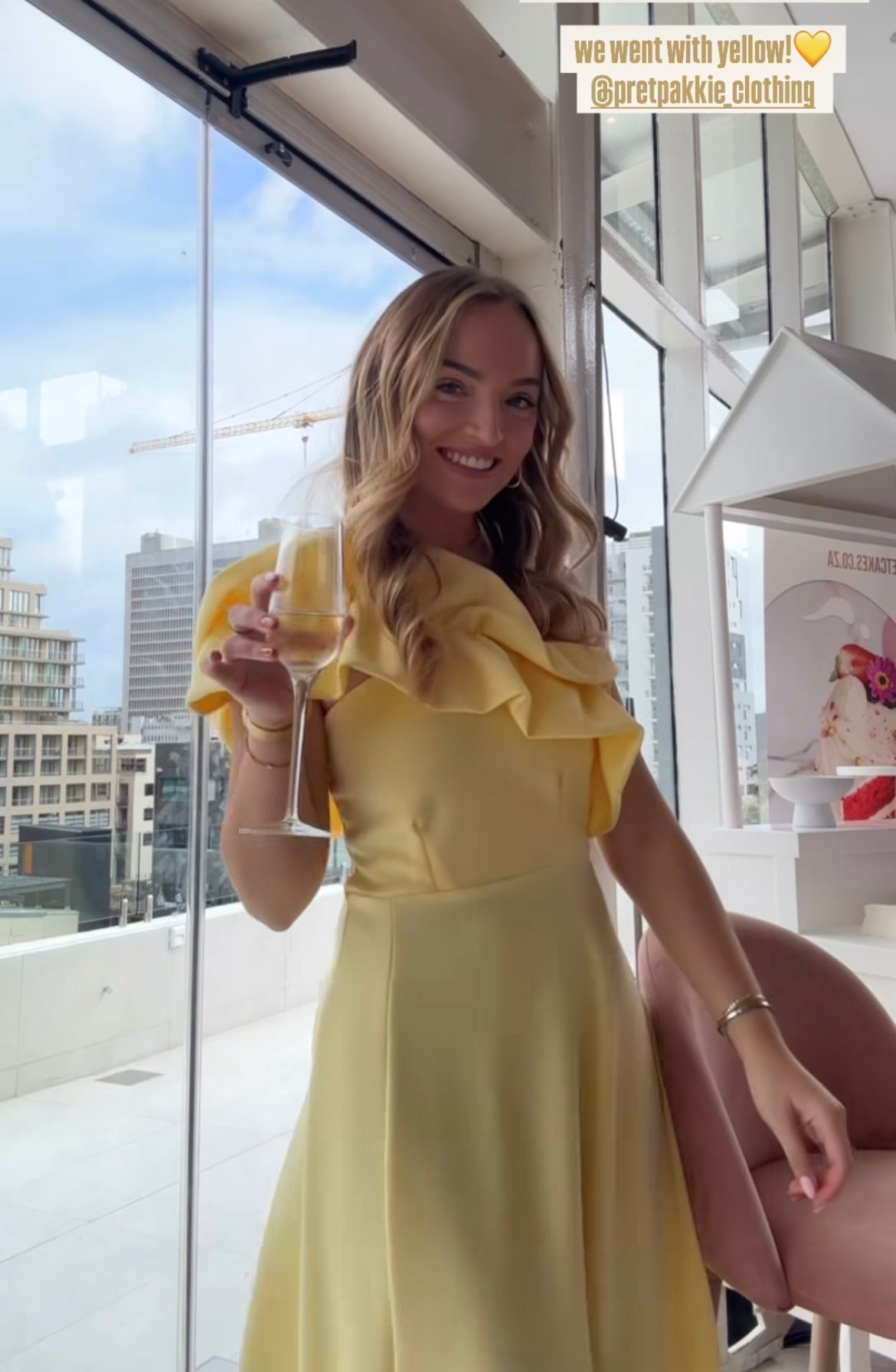 Bianca in Butter yellow