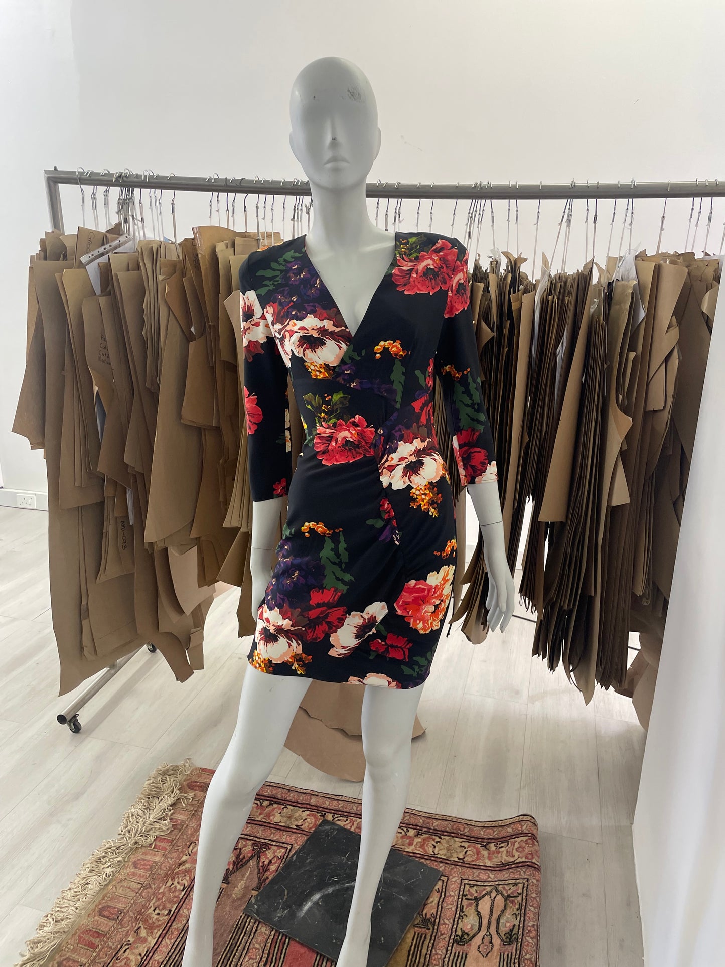 Floral mini dress
