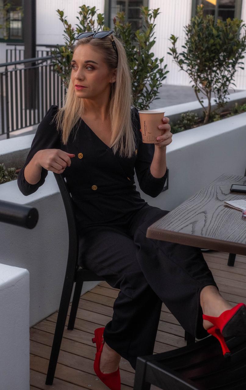 KRIS LONG SLEEVE JUMPSUIT