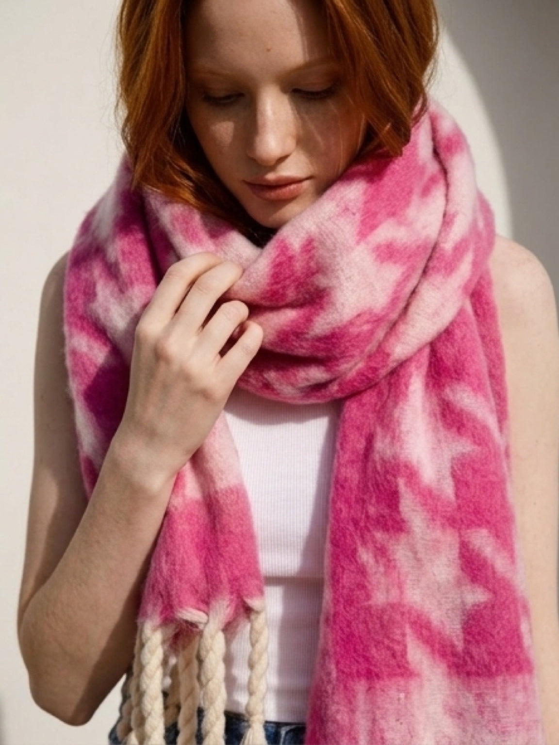 Cotton Candy Scarf