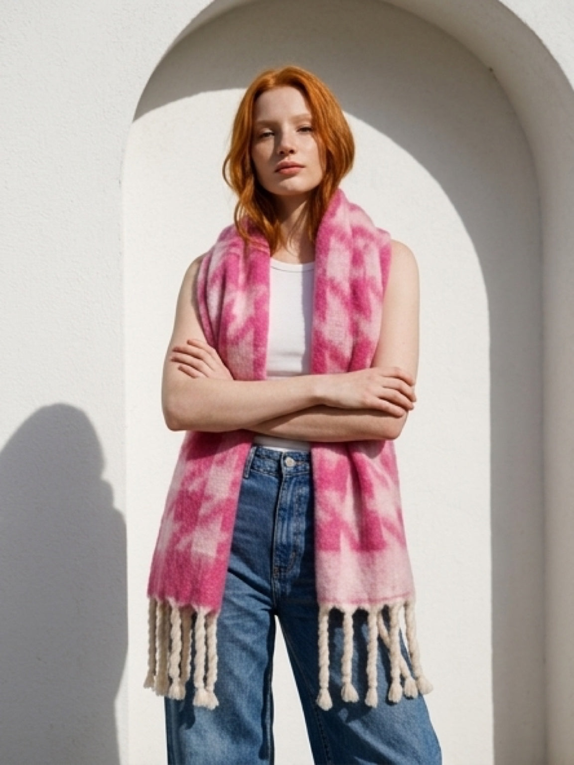 Cotton Candy Scarf