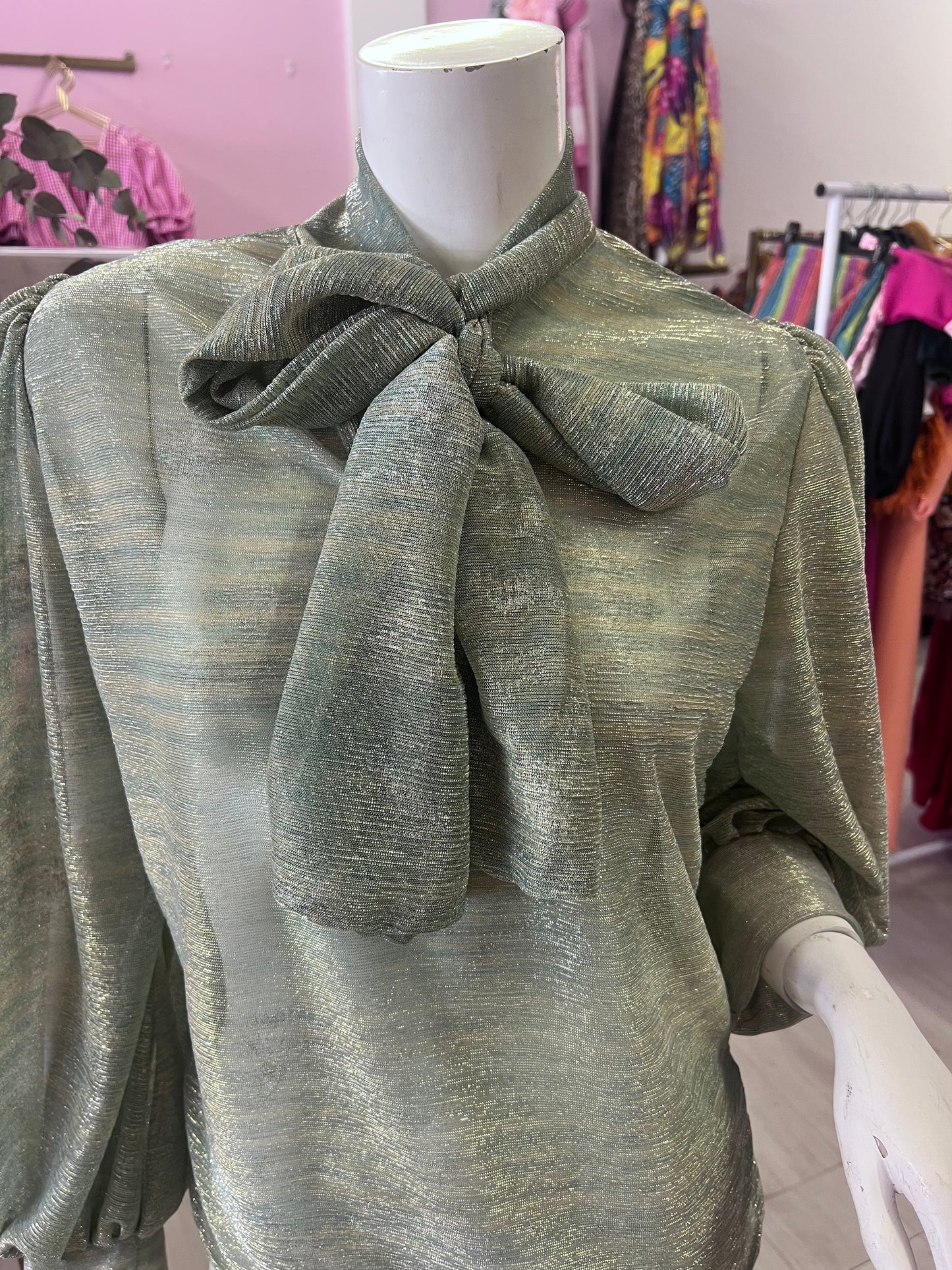 Sparkle Long Sleeved Blouse