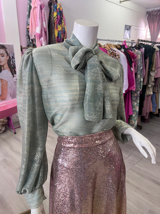 Sparkle Long Sleeved Blouse