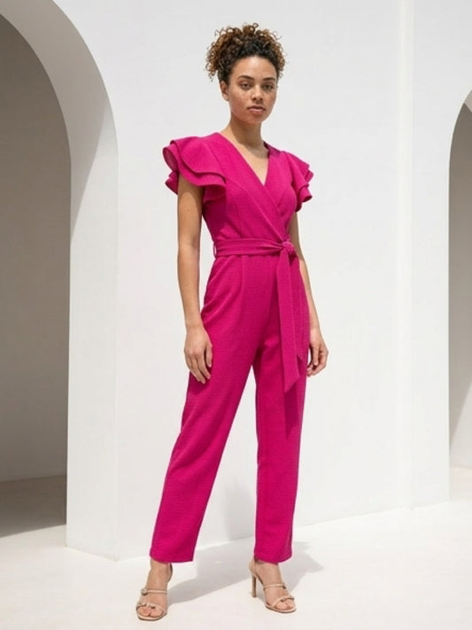 Iza Jumpsuit in Pink