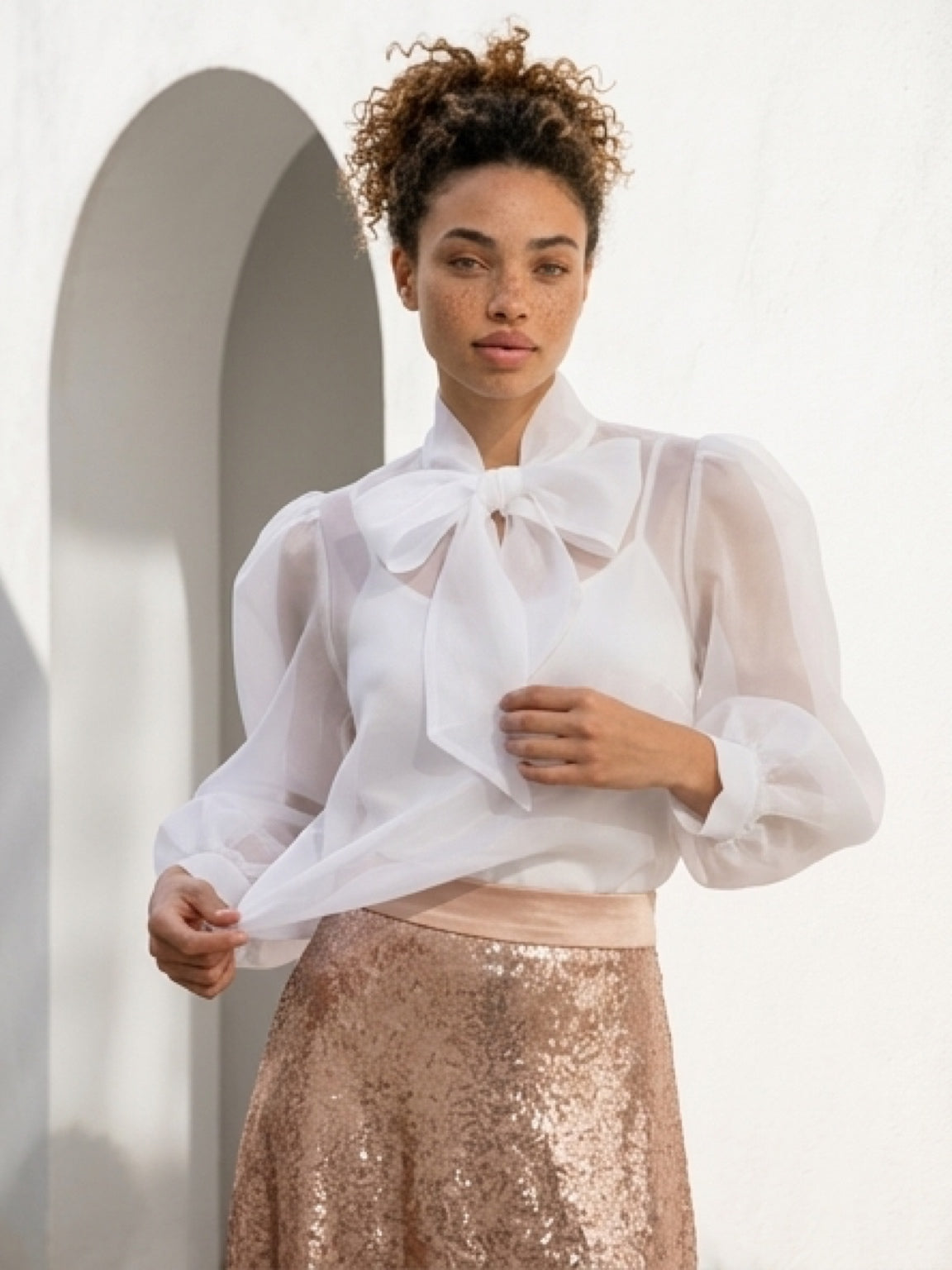 Pink Puff Blouse
