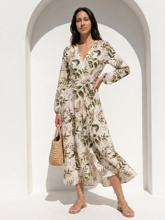 Olive Bloom Wrap