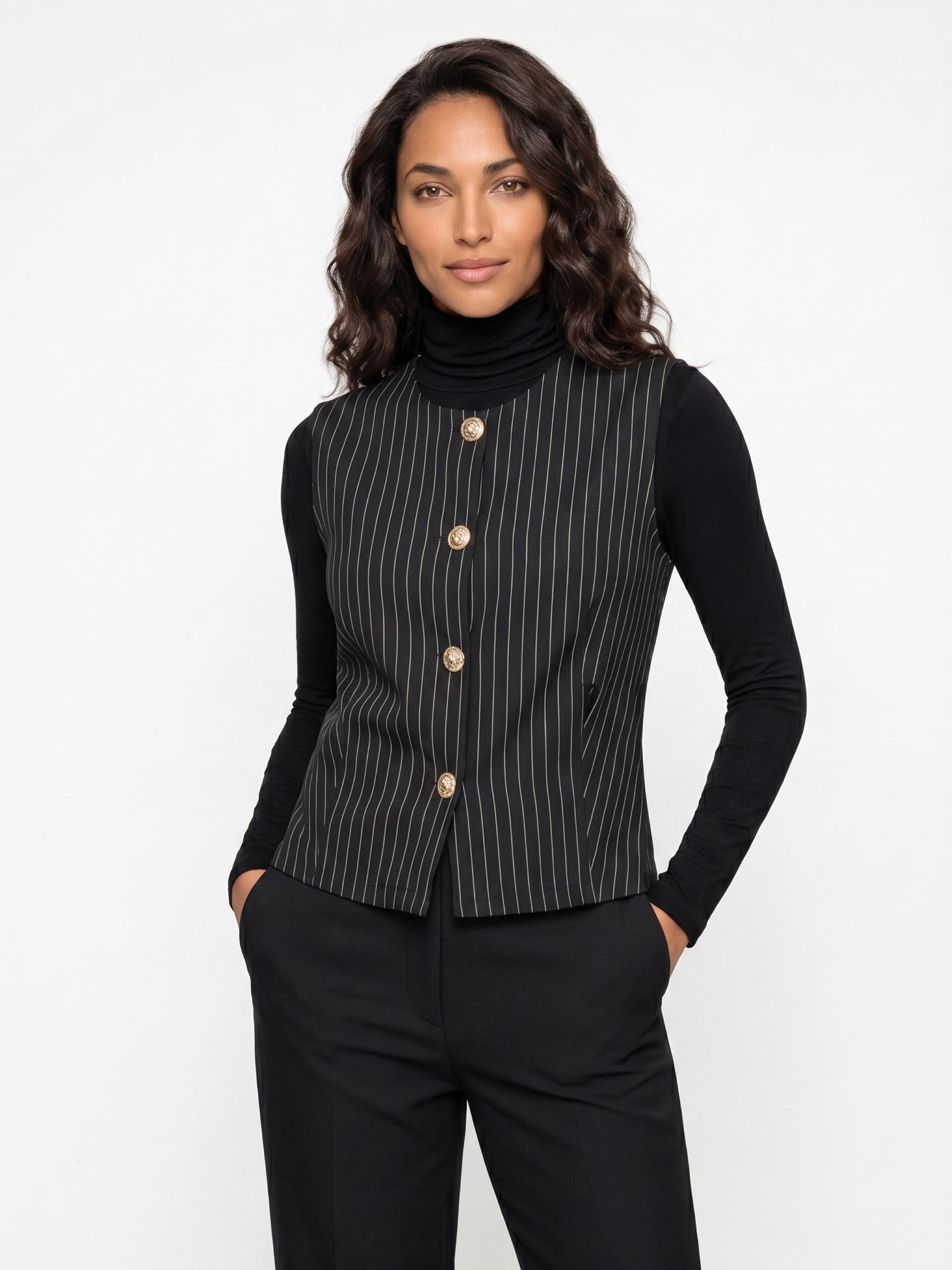 Classic Waistcoat in Pinstripe