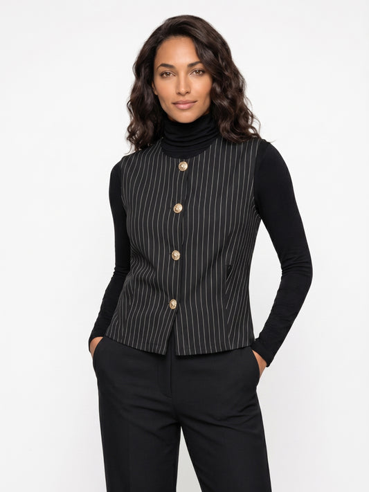 Classic Waistcoat in Pinstripe