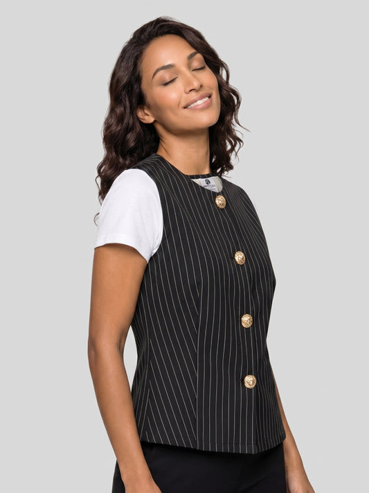 Classic Waistcoat in Pinstripe