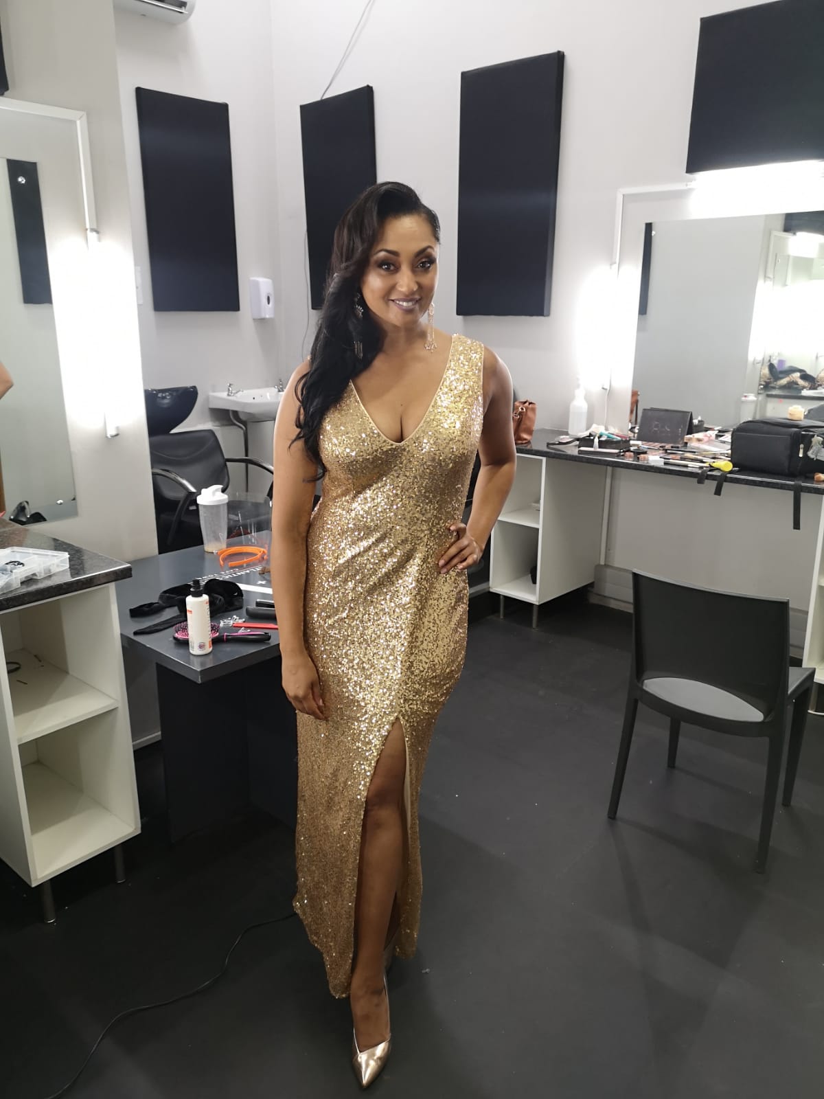 Mia full sequins dress