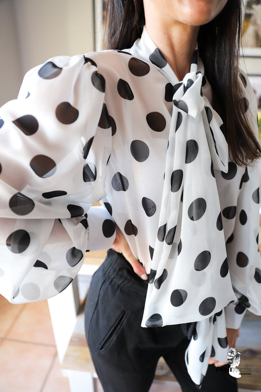 JILL POLKA BLOUSE