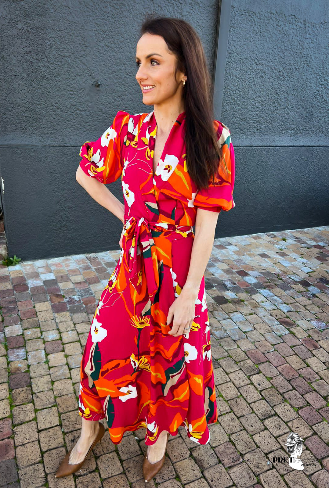 Lea wrap dress